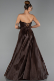 Robe de Soirée Longue Brun ABU6502