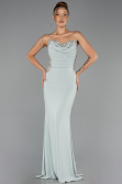 Robe Queue de Poisson Longue Menthe ABU6505