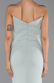 Robe Queue de Poisson Longue Menthe ABU6505