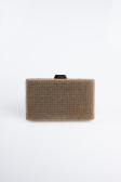 Sac de Soirée Luxe Pierreux Or SH863