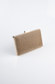 Sac de Soirée Luxe Pierreux Or SH863