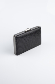 Sac de Soirée Luxe Pierreux Noir SH863