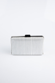 Sac de Soirée Luxe Coupe Au Laser Argent SH801