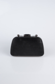 Sac de Soirée Luxe A motifs Noir SH839