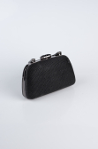 Sac de Soirée Luxe A motifs Noir SH839