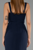 Robe de Cérémonie Midi Bleu Marine ABK2688