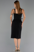 Robe de Cérémonie Midi Noir ABK2688