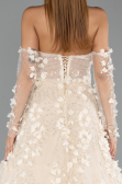 Robe de Soirée Longue Or ABU5658