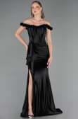 Robe de Soirée Longue Noir ABU6565