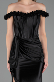 Robe de Soirée Longue Noir ABU6565