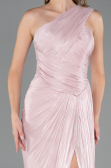 Robe de Soirée Longue Mousseline Poudre ABU6511