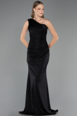 Robe de Soirée Longue Noir ABU6579