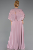 Robe Grande Taille Longue Mousseline Poudre ABU6529