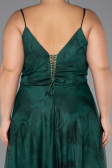 Robe De Graduation Grande Taille Longue Émeraude ABU6558