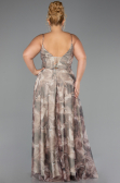 Robe De Graduation Grande Taille Longue Vison ABU6558