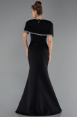 Robe Queue de Poisson Longue Noir ABU6591