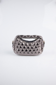 Sac de Soirée Luxe Cuir Platine KC410