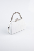 Sac de Soirée Luxe Argent KC711