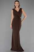 Robe de Soirée Longue Brun ABU6524