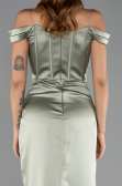 Robe de Soirée Longue Satin  ABU6574