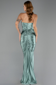 Robe de Soirée Longue Menthe ABU6606