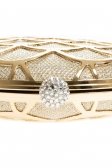 Altın Clutch Çanta V973