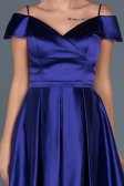 Robe de Soirée Courte Pourpre ABK309