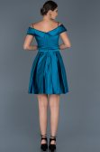 Robe de Soirée Courte Vert ABK309
