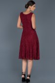 Robe de Soirée Courte Bordeaux ABK317