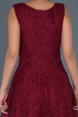 Robe de Soirée Courte Bordeaux ABK317