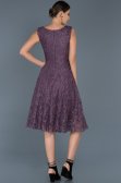 Robe de Soirée Courte Lavande ABK317