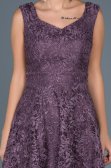 Robe de Soirée Courte Lavande ABK317