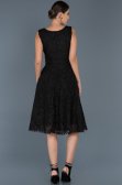 Robe de Soirée Courte Noir ABK317