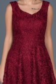 Robe de Soirée Courte Bordeaux ABK317