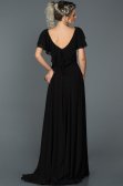 Robe de Fiançaille Longue Noir ABU032