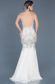 Robe de Soirée Longue Blanc ABU266