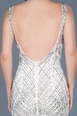 Robe de Soirée Longue Blanc ABU266