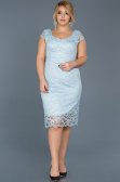 Robe Grande Taille Courte Glace ABK010