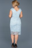 Robe Grande Taille Courte Glace ABK010