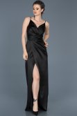 Robe de Fiançaille Longue Noir ABU564