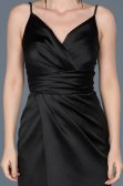 Robe de Fiançaille Longue Noir ABU564