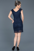 Robe de Soirée Courte Bleu Marine ABK010