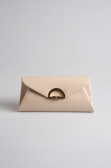 Sac Portefeuille Cuir Verni Vison V452