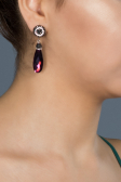 Boucle d'Oreille Fushia DY037