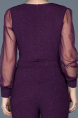 Robe De Soirée Longue Prune ABT012
