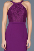 Robe de Cérémonie Longue Violet ABU600