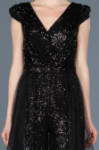 Robe de Soirée Noir ABT024