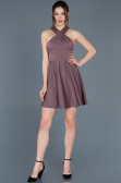Robe de Cérémonie Courte Lavande ABK392
