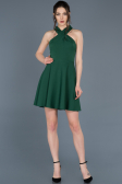 Robe de Cérémonie Courte Émeraude ABK392