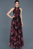 Robe de Cérémonie Longue Prune ABU674
